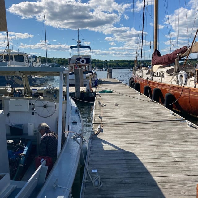 Maine: Belfast VIP Private Harbor Cruise - Belfast Harbor route: docks, yachts, the monument, and marine spotting