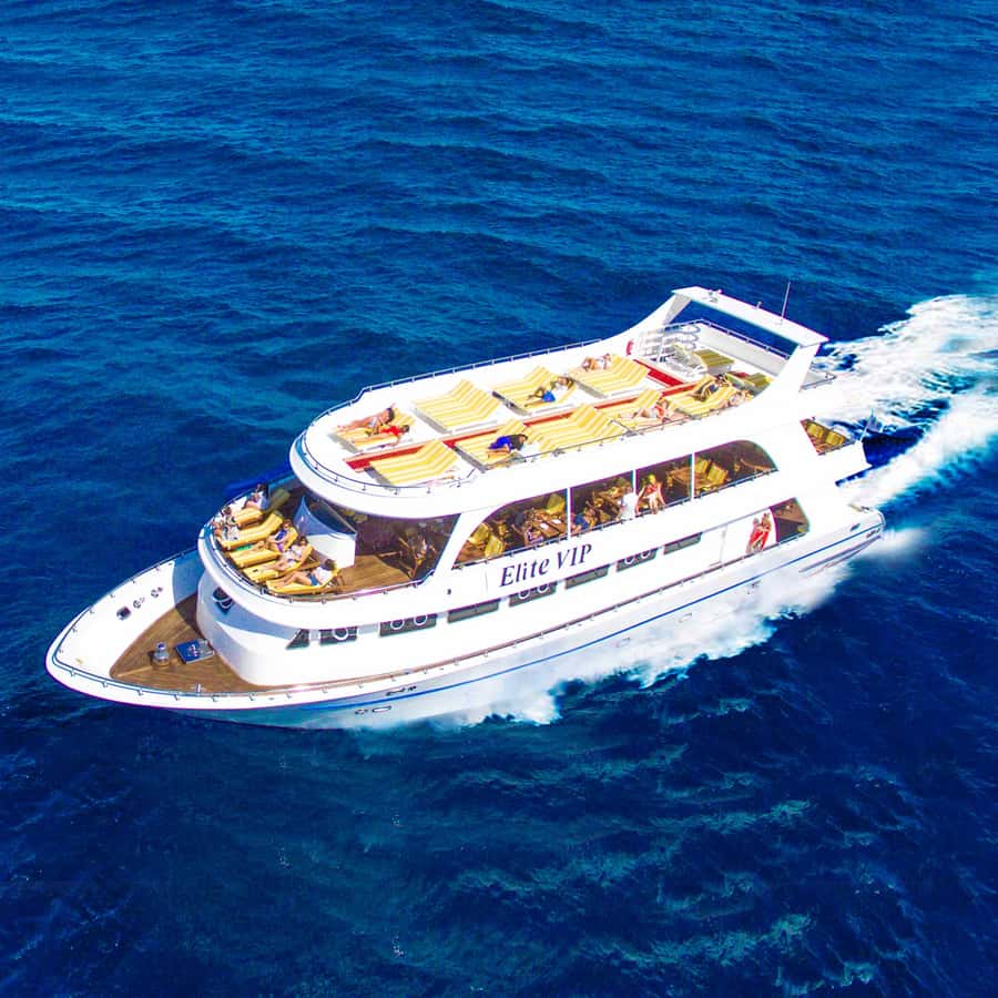 Marsa Alam: Elite vip Turtle bay snorkeling with BBQ Lunch - Elite VIP Boat Comfort on the Red Sea: Four Decks and Massage Beds