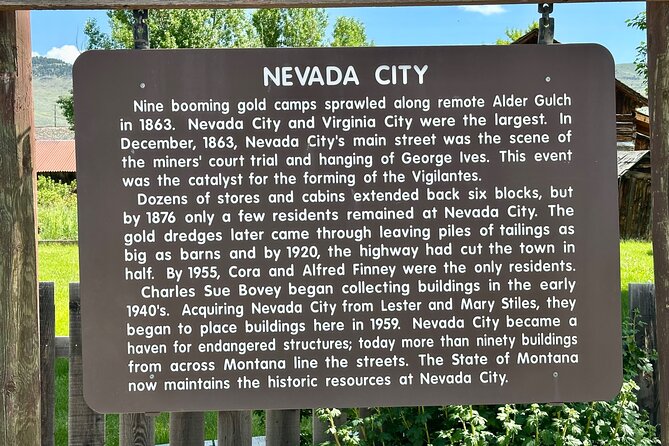 Montana Old West Towns: Virginia and Nevada City Private Tour - Guides Who Keep Kids Happy and Plans Moving (Sometimes With Extra Help)