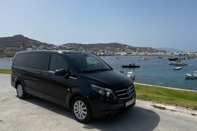Mykonos Island VIP Transfers: 24/7 Private Transportation 1-Way - WhatsApp Pickup: The Fastest Way to Reduce Vacation Stress
