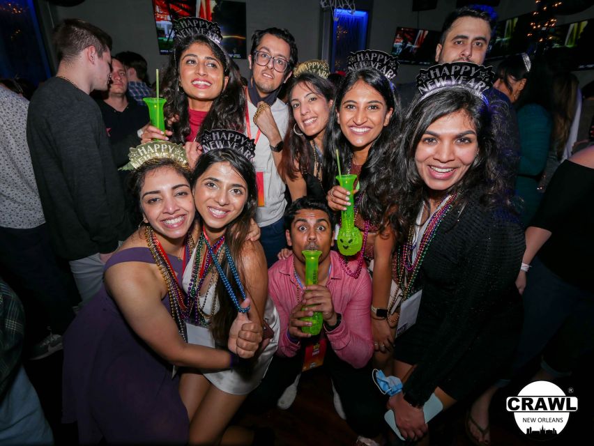 New Orleans: VIP Bar and Club Crawl Tour with Free Shots - Start Strong: Flip Cup and Free Shots to Kick Off the Night