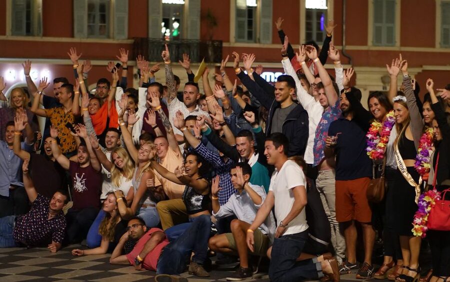 Nice: Ultimate Party Bar Crawl Free Shots & VIP Club Entry - What the 5 hours feel like in real life