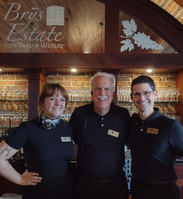 NON BUS VIP GMC YUKON Old Mission Traverse City Wine Tour - Your guide team: Magic Mike, Tony, and a real local wine brain