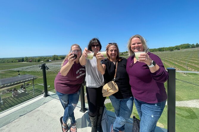 NON BUS VIP GMC Yukon Traverse Old Mission Peninsula Wine Tour - Stop 3: Brys Estates for the Froze and a Summer Lawn Bar