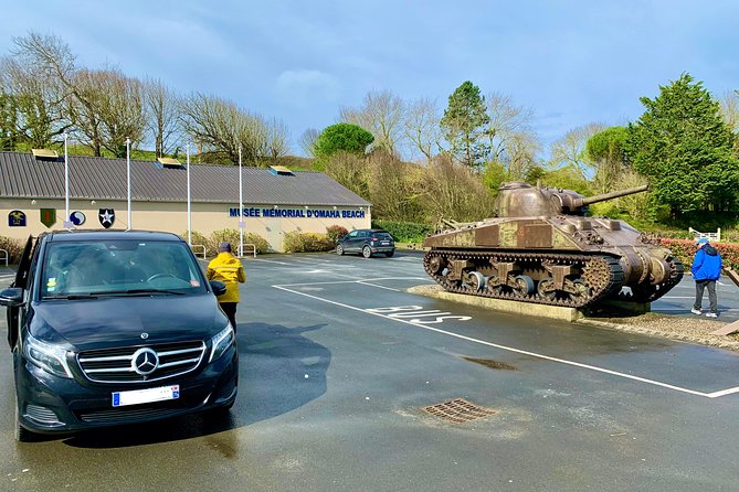 Normandy Battlefields D-Day Private Trip with VIP Services from Paris - Arromanches and Mulberry Harbor: the engineering that kept the invasion supplied
