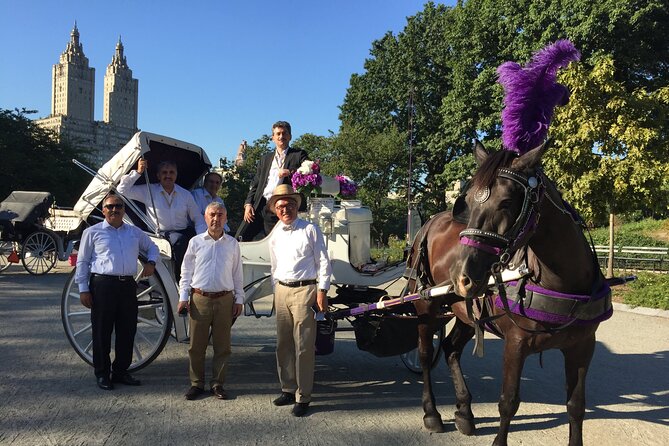 NYC Central Park VIP Horse and Carriage Ride - Bethesda Terrace and Fountain: The South Shore Lake Views