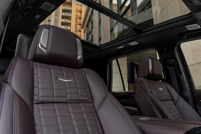 NYC VIP Private Luxury airport arrival ride by Stretch Limousine - Vehicle Choice: Sedan, SUV, or Stretch Limo