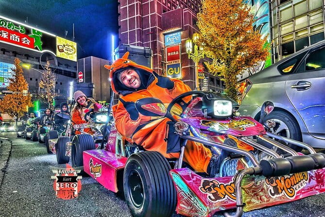 [Once-in-a-Lifetime Experience]Tokyo City Go-Kart Experience Tour - Shibuya, Godzilla, Harajuku, Kabukicho: Your 90-Minute Hit List