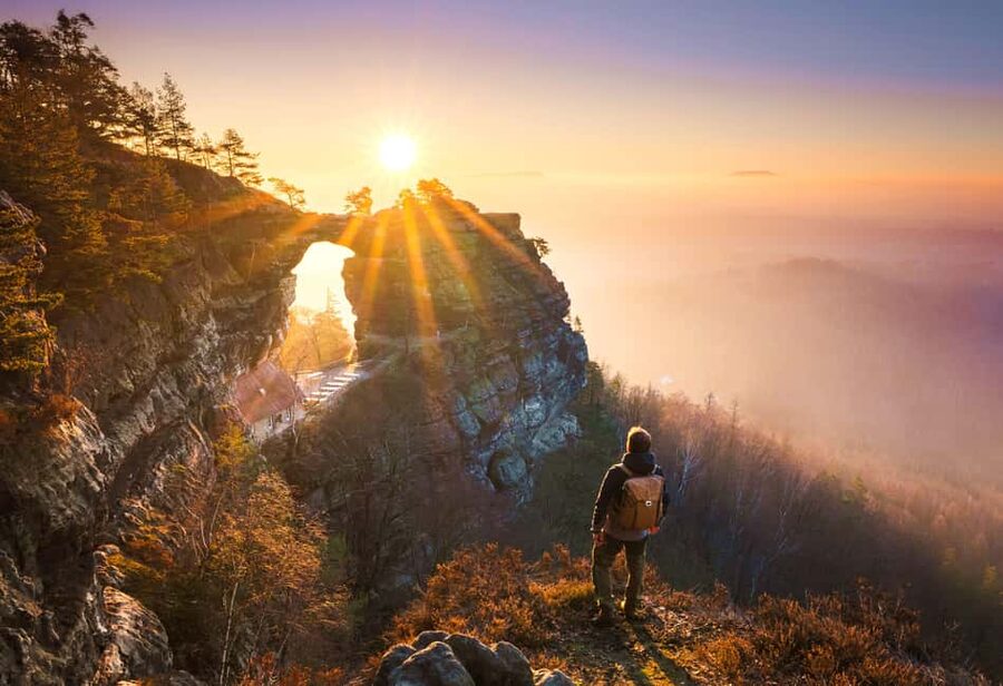 Prague: VIP Bohemian Saxon Switzerland: 2 Countries in 1 Day - Saxon Switzerland’s Bastei Bridge: the viewpoint that sets the tone
