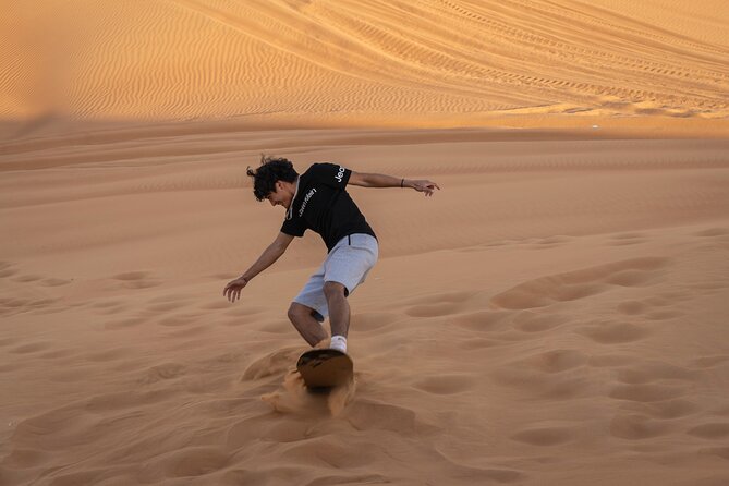 Premium Red Dunes Bashing with Quad Bike, Camel, Falcon &VIP Camp - Entering The Red Dunes: A 2:00 pm Start That Works