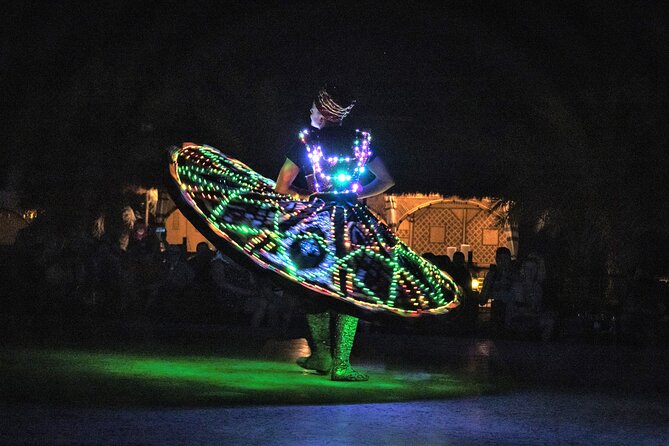 Premium Red Dunes Bashing with Quad Bike, Camel, Falcon &VIP Camp - VIP Camp Dinner: Henna, Shisha, and the Show Package