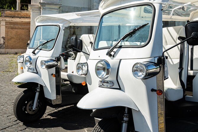 Private 2 Hour VIP Tuk Tuk Tour with Hotel Pickup and Prosecco - Aventine Hill and Giardino degli Aranci: The View Break You’ll Remember