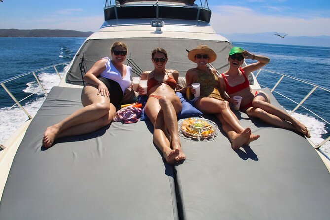 Private Luxury Yacht Chica 55' VIP All Inclusive + Jet Ski - Snacks Onboard: Fresh Ceviche and Blue Corn Chips