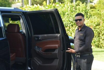 Private Transfer VIP Suburban Punta Cana Airport from/to Hotels - How the name-sign pickup works after you land