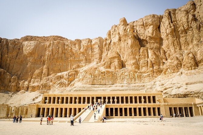 Private VIP Day trip: 5 temples, lunch,felucca and sound and light - Medinet Habu: Ramses III’s wide doorway into punishment and power