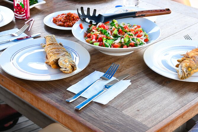Private VIP Gulet Boat Tour With Lunch in Bodrum For 6 Hour - Stop 3: Red Bay for the last swim and fruit timing