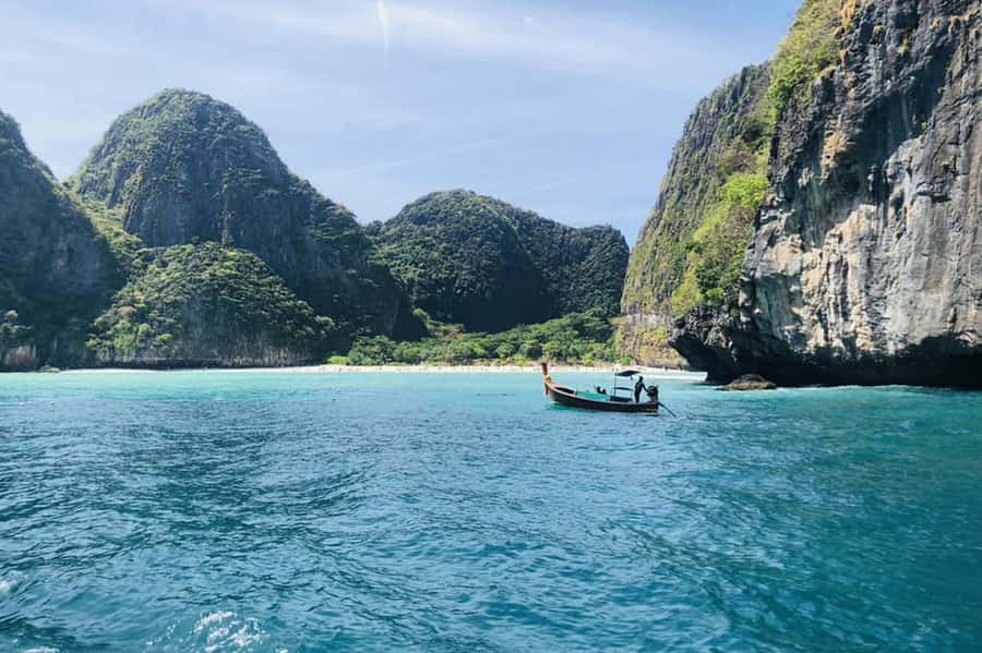 Private VIP Speed Boat to Phi Phi & Maya Bay - Phi Phi Don: the long portion where the day actually feels worth it