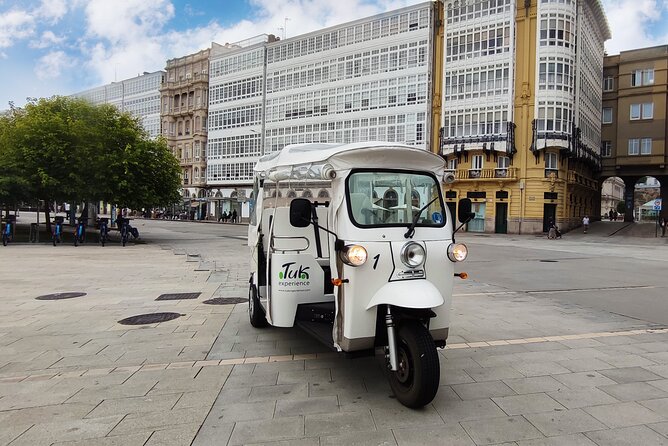 Private VIP Tour EN Tuk tuk A Coruña - A Coruña in 2 hours: what a private tuk tuk really buys you