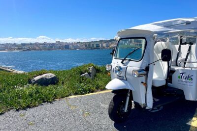 Private VIP Tour EN Tuk tuk A Coruña - San Antón, medieval walls, and the harbor-control tower: defense and trade