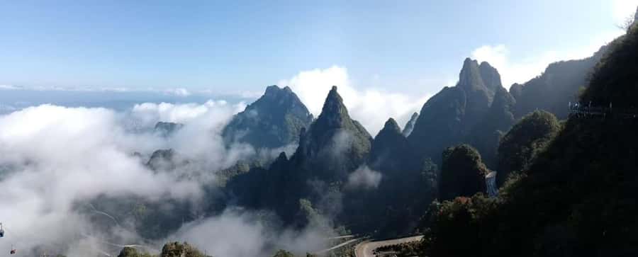 Private VIP Zhangjiajie Tianmen Mountain Day Tour - Panlong Cliff Glass Walkway: Aerial Views With Real Footing