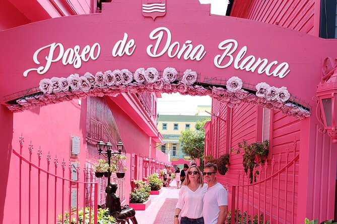 Puerto Plata VIP: The Exclusive E&J City Tour - Umbrella Street and the Historical Pink Alley: color, quick browsing, and old-town charm