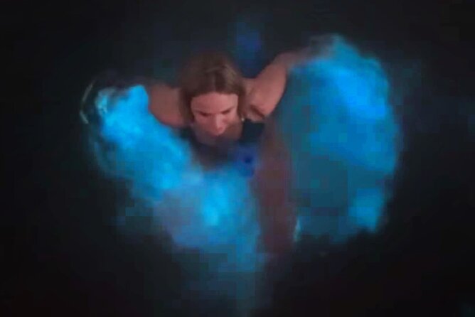 Puerto Rico's Only Private, VIP & Filmed Bio Bay Swim Experience - Cayo Caracoles: the pontoon ride that sets up the whole glow show