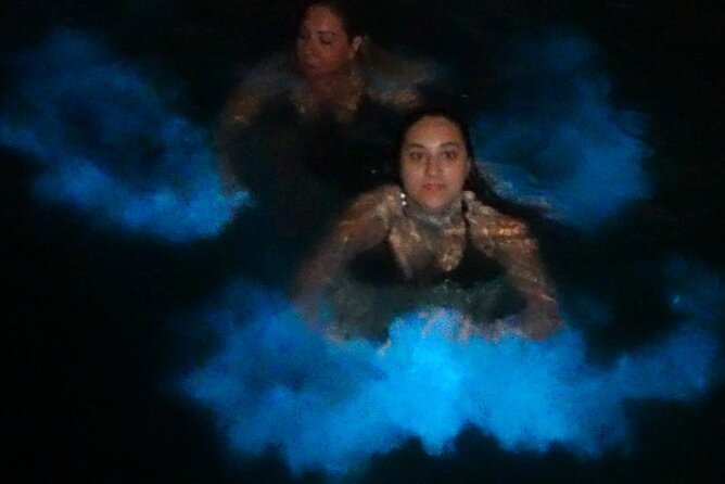 Puerto Rico's Only Private, VIP & Filmed Bio Bay Swim Experience - La Parguera at night: Papayo Cove and the dinoflagellate briefing