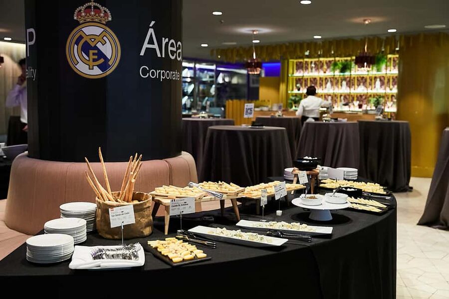 Real Madrid VIP Matchday Ticket with Hospitality - Your Pre-Match Base: NH Eurobuilding vs Espacio La Salle