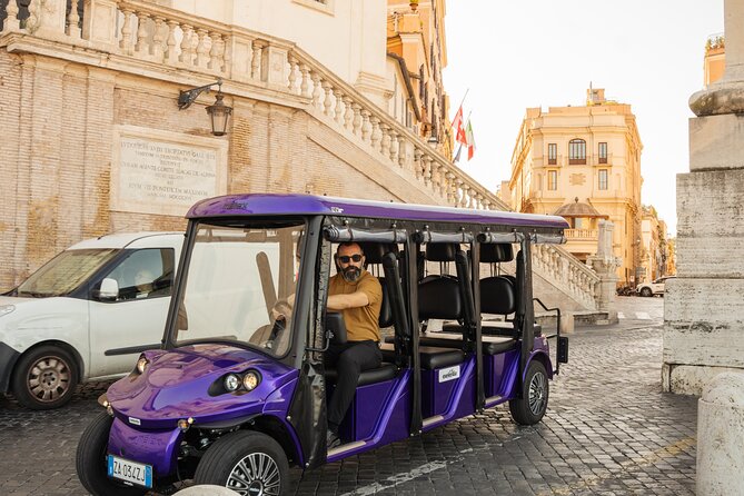 Rome by Golf Cart: VIP Ride to Trevi, Pantheon, Navona & More - Spanish Steps: a guided descent that doesn’t feel frantic