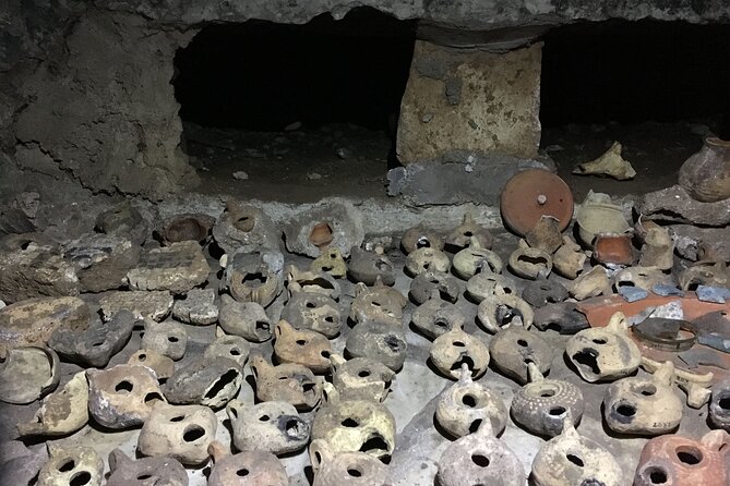 Rome Catacombs & Capuchin Crypts VIP Group Tour with Transfers - Mouth of Truth and Pope Hadrian I’s crypt at Santa Maria in Cosmedin