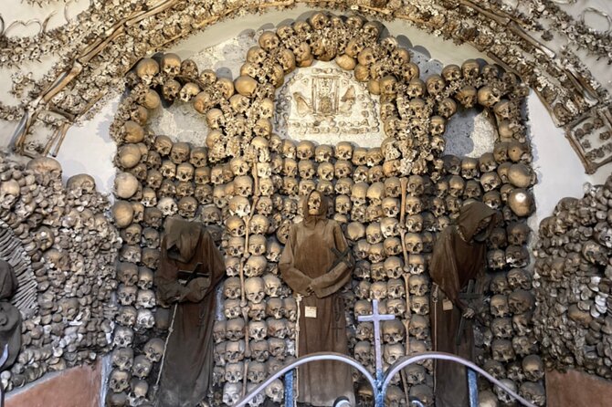 Rome Catacombs & Capuchin Crypts VIP Group Tour with Transfers - Capuchin Crypts beneath Santa Maria della Concezione: the VIP skip-the-line moment