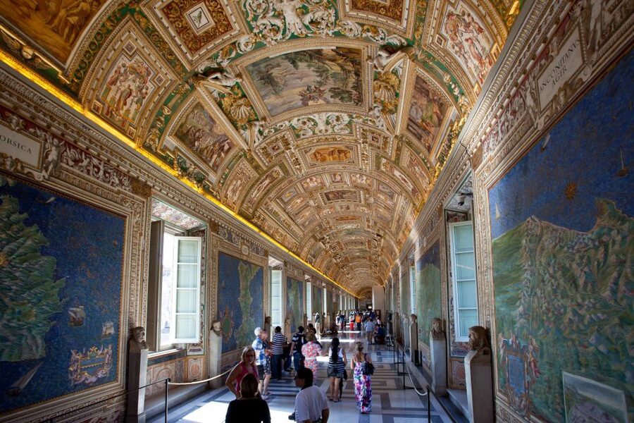 Rome: Vatican and Sistine Chapel Tour with VIP Entrance - The Gallery of Maps and Smart Stops for Great Views
