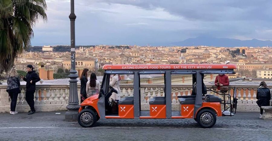 Rome: VIP Golf Cart Food Tour - Key Things to Know Before You Go