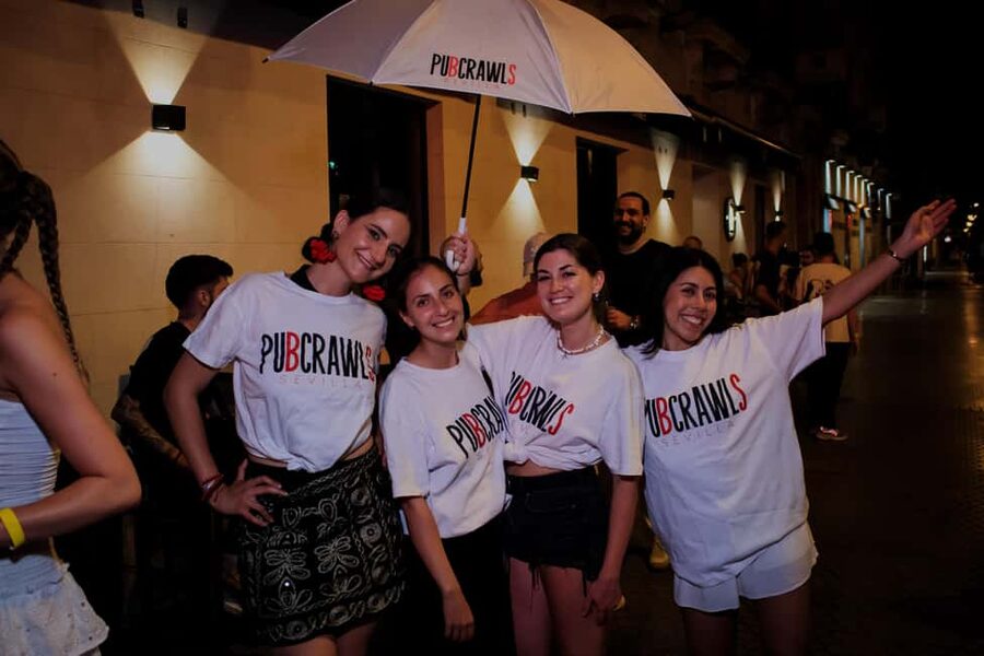 Seville: 3 Bars Pub Crawl + VIP Club Entrance & 3 Free Shots - Meeting Point at Plaza del Salvador: Timing and ID Rules That Matter