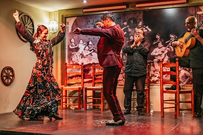 Seville:Exclusive FlamencoShow with Drink, VIP, or Dinner Options - The one-hour flamenco show: energy, emotion, and guitar you can hear