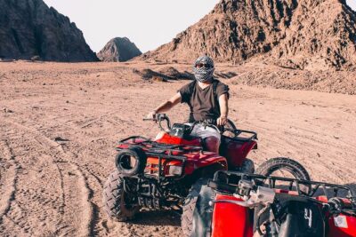 Sharm: Quad Bike or Car Buggy, Camel ride & optional VIP Bedouin Dinner & Show - The Mountains’ Eco-Echo Stop (Yes, It’s a Real Thing)