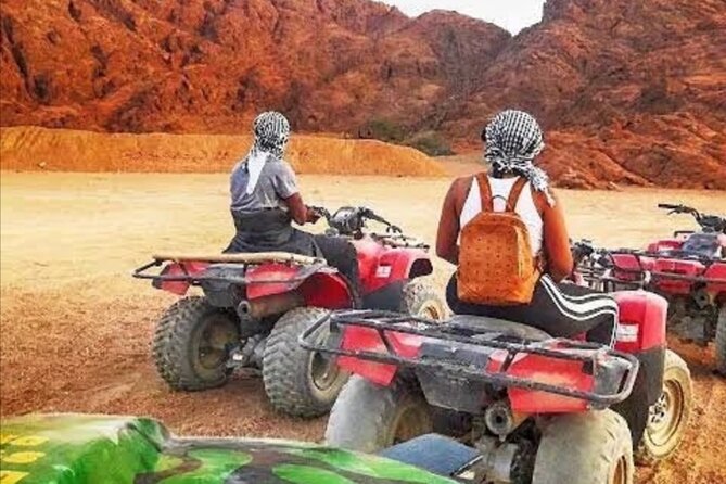 Sharm: Quad Bike or Car Buggy, Camel ride & optional VIP Bedouin Dinner & Show - Safety and Condition: Check Before You Ride