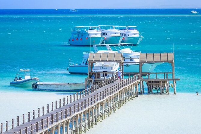 Snorkeling Day Trip To Orange Bay Island By VIP Boat In Hurghada - Your morning pickup and the VIP boat experience