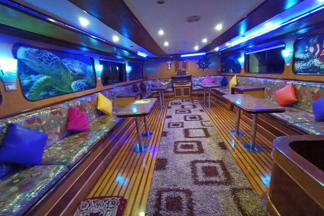 Snorkeling Day Trip To White Island And Ras Mohammed By VIP Boat - Lunch onboard and all-day drinks: the comfort side of VIP boat time