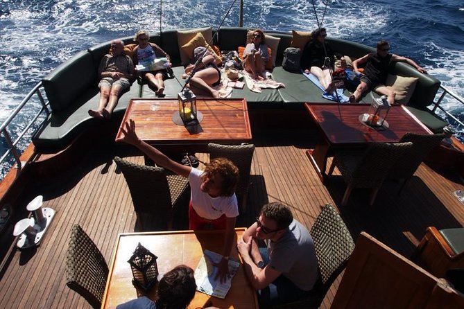 South Fuerteventura VIP Cruise on board a Turkish Gulet - Puerto del Morro Jable: your clean start and finish