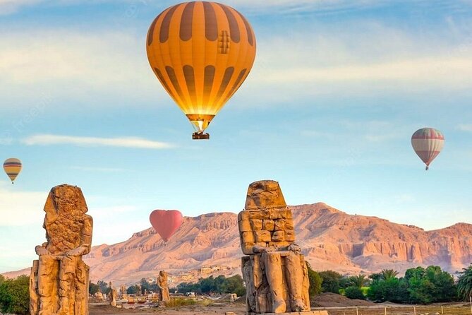 Sunrise Over the Kings - Dream Flight Experience Vip Ballon - Hatshepsut Temple and the Nile: spotting the places you can’t see from street level