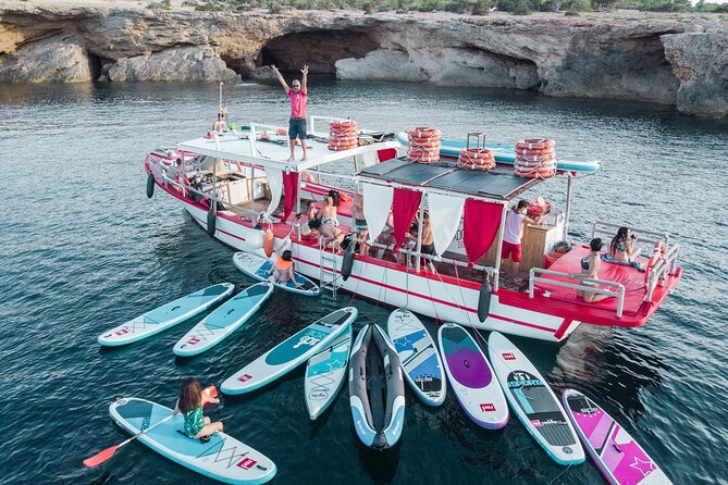 SUP Adventure Ibiza (stand up paddle & snorkeling) VIP TOUR - Where This Ibiza SUP Day Starts: Club Náutico San Antonio