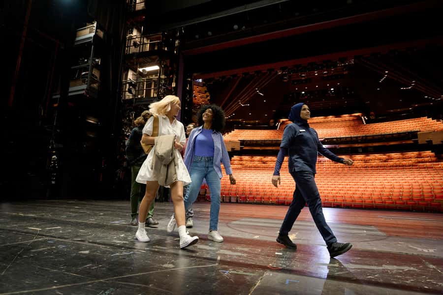 Sydney: Sydney Opera House VIP Backstage Tour and Breakfast - Entering Sydney Opera House VIP Tour Mode at Stage Door