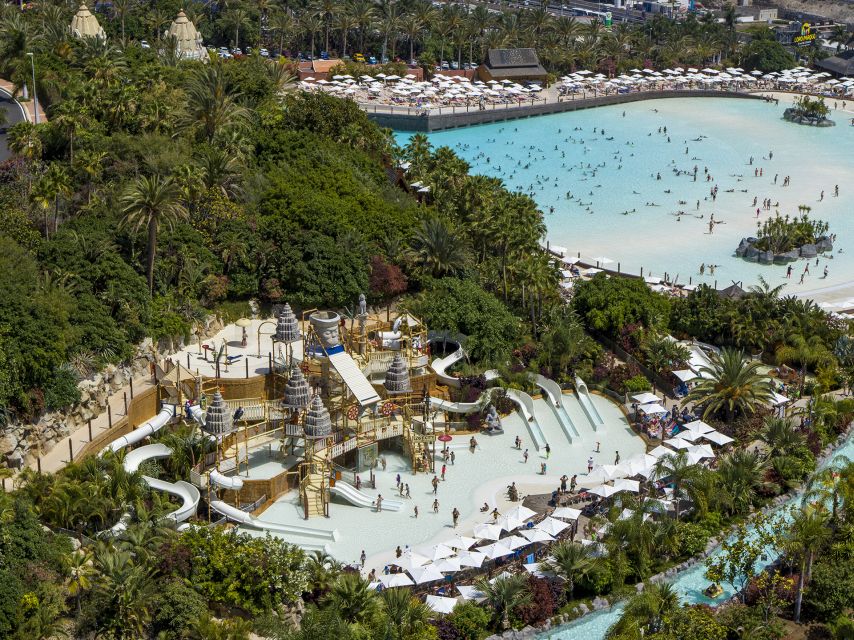 Tenerife: Siam Park Full-Day VIP Entry Ticket - Lazy river, white sand beaches, and Floating Market Thai vibes