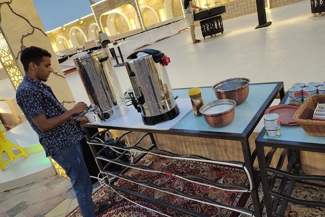 Thrilling dune bashing with VIP Desert camp delicious BBQ & shows - Arabic tea with guava and the small cultural stops that work