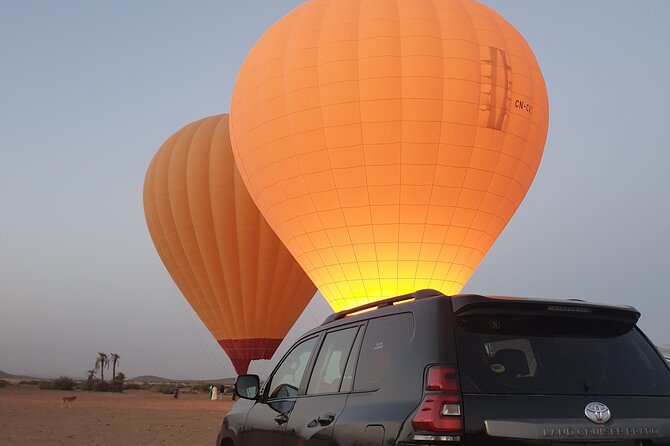 Top vip one hour private flight royal breakfast on board - Sunrise balloon hour: what the Atlas view really feels like