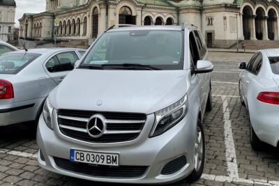 Transfer from the Sofia Airport to your hotel in Sofia by VIP Mercedes V class - That Possible Cathedral Glimpse on the Way to Your Hotel