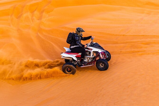 Ultimate Evening Desert Safari with Quad Biking & VIP Service - Key highlights at a glance