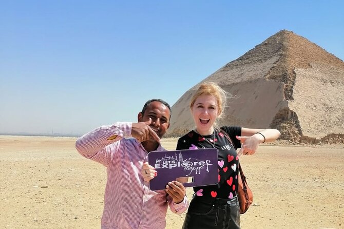 VIP All inclusive Best of the best Giza Pyramids,Sakkara,Memphis - The camel ride segment: included, short, and easy to enjoy