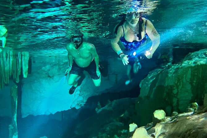 VIP Cenotes & Turtles Private Tour - Cenote Taak Bi Ha: underground river, cave lighting, and a different kind of adventure